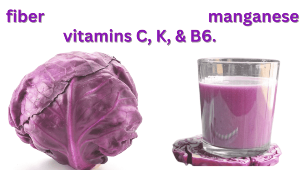 Red Cabbage Juice Benefits