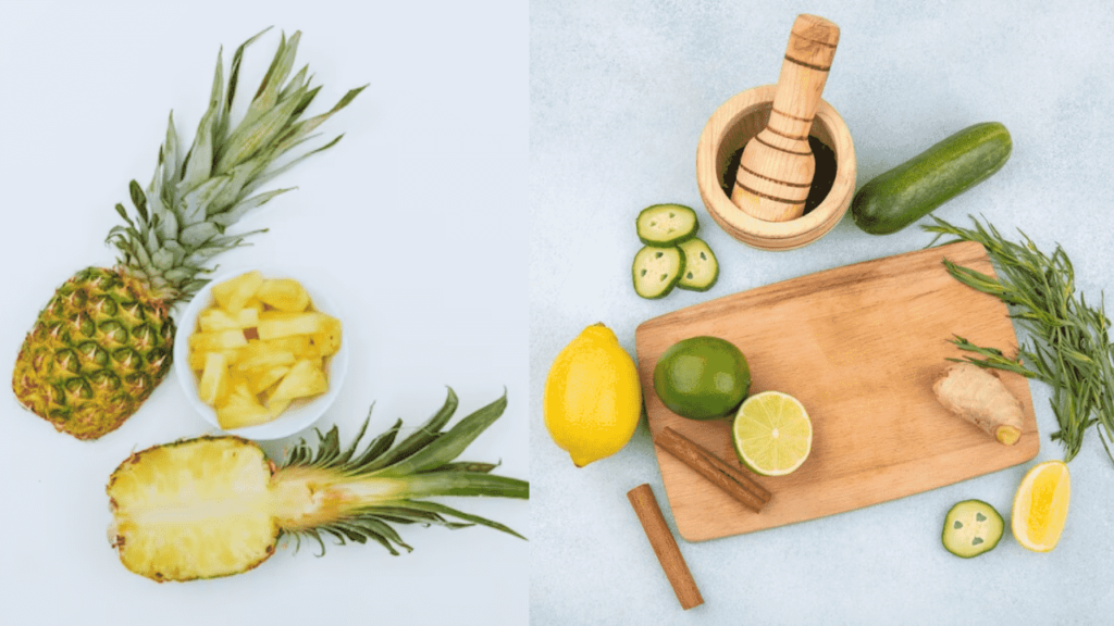 Pineapple Cucumber Lemon Ginger Juice Health Benefits