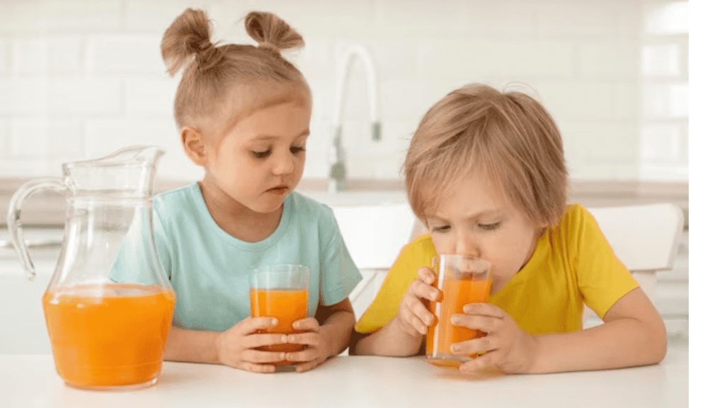 Tangerine Juice for Babies