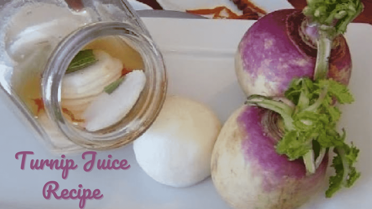 Turnip Juice Recipe