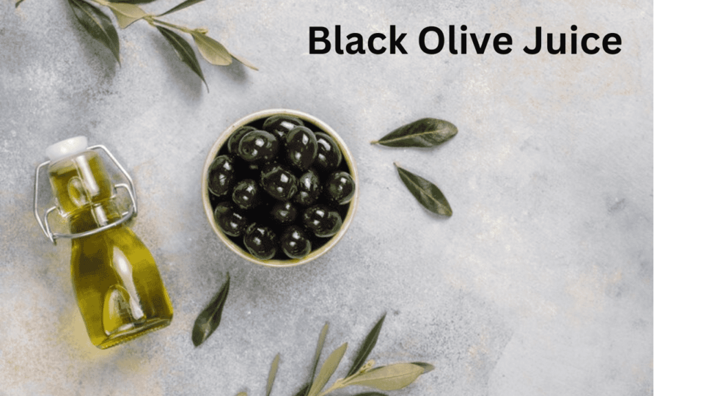 Black Olive Juice