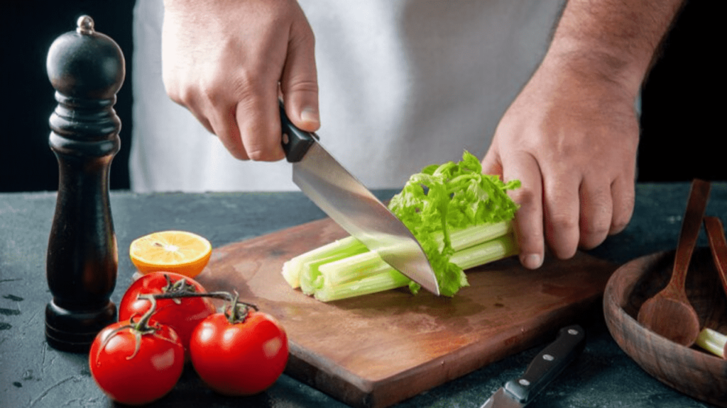 Celery cutting