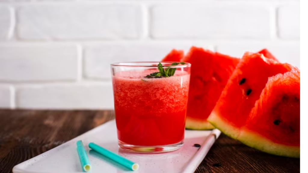 Watermelon Carrot Juice Recipe