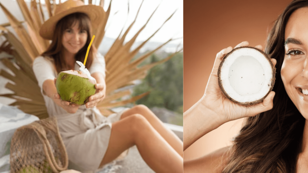 Coconut Water And Lemon Juice For Hair